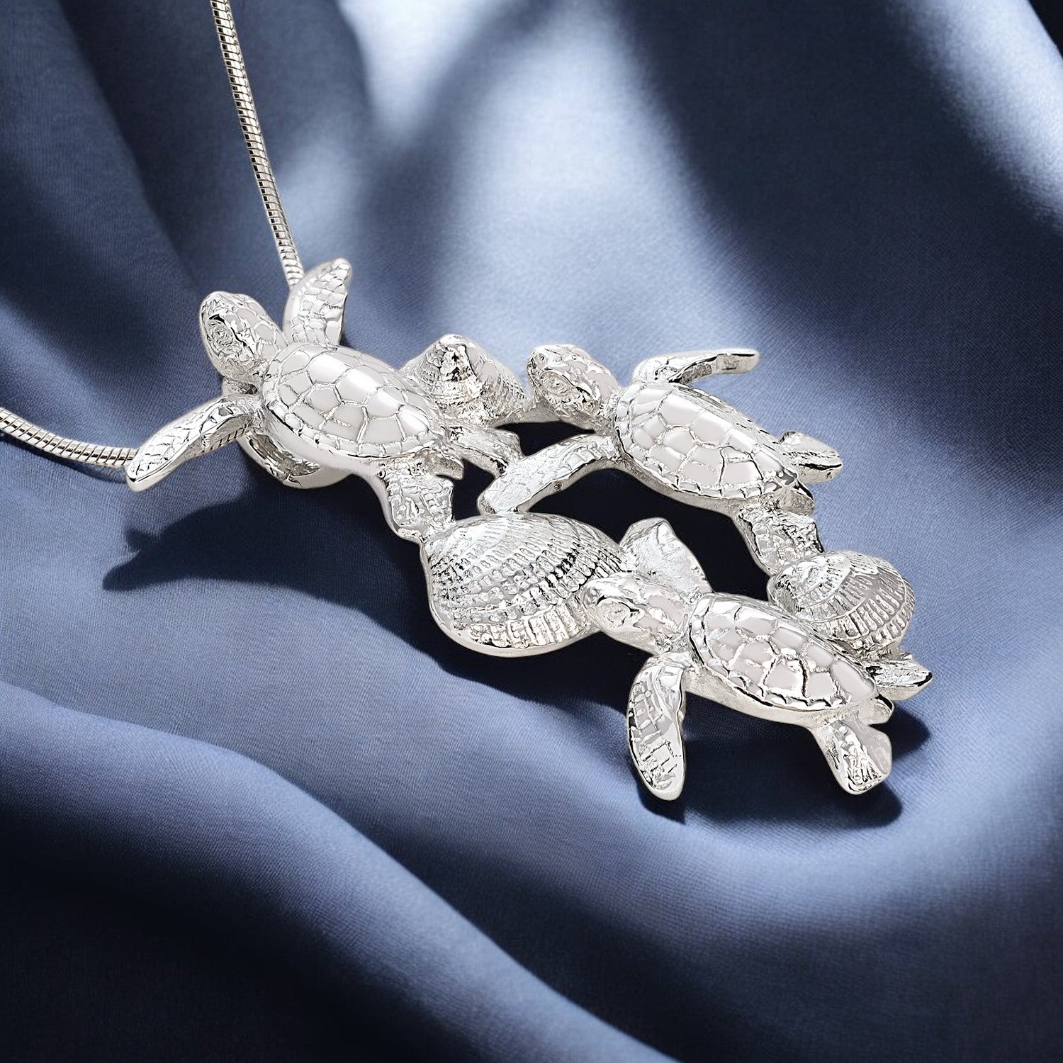 Hatchlings Sea Turtles Necklace 