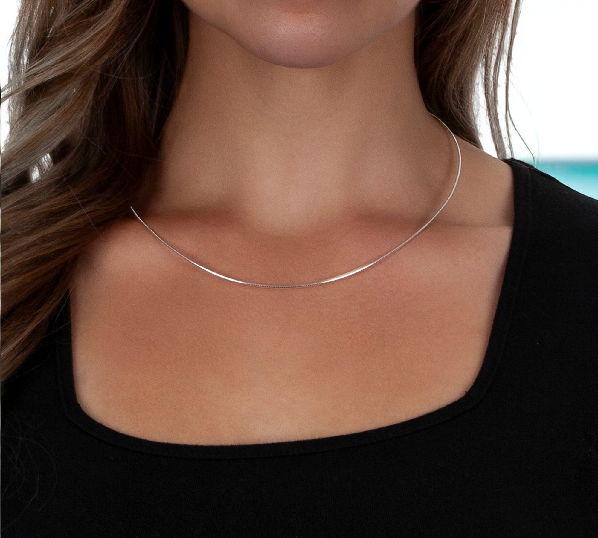 Omega Chain Sterling Silver