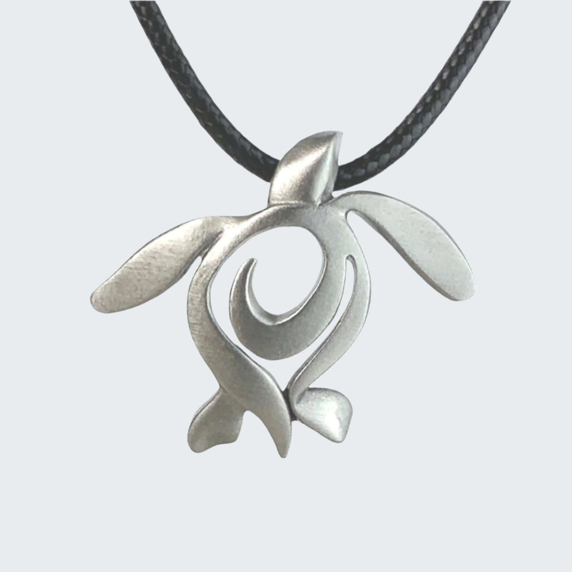 Sea Turtle Necklace Pewter Pendant Necklace