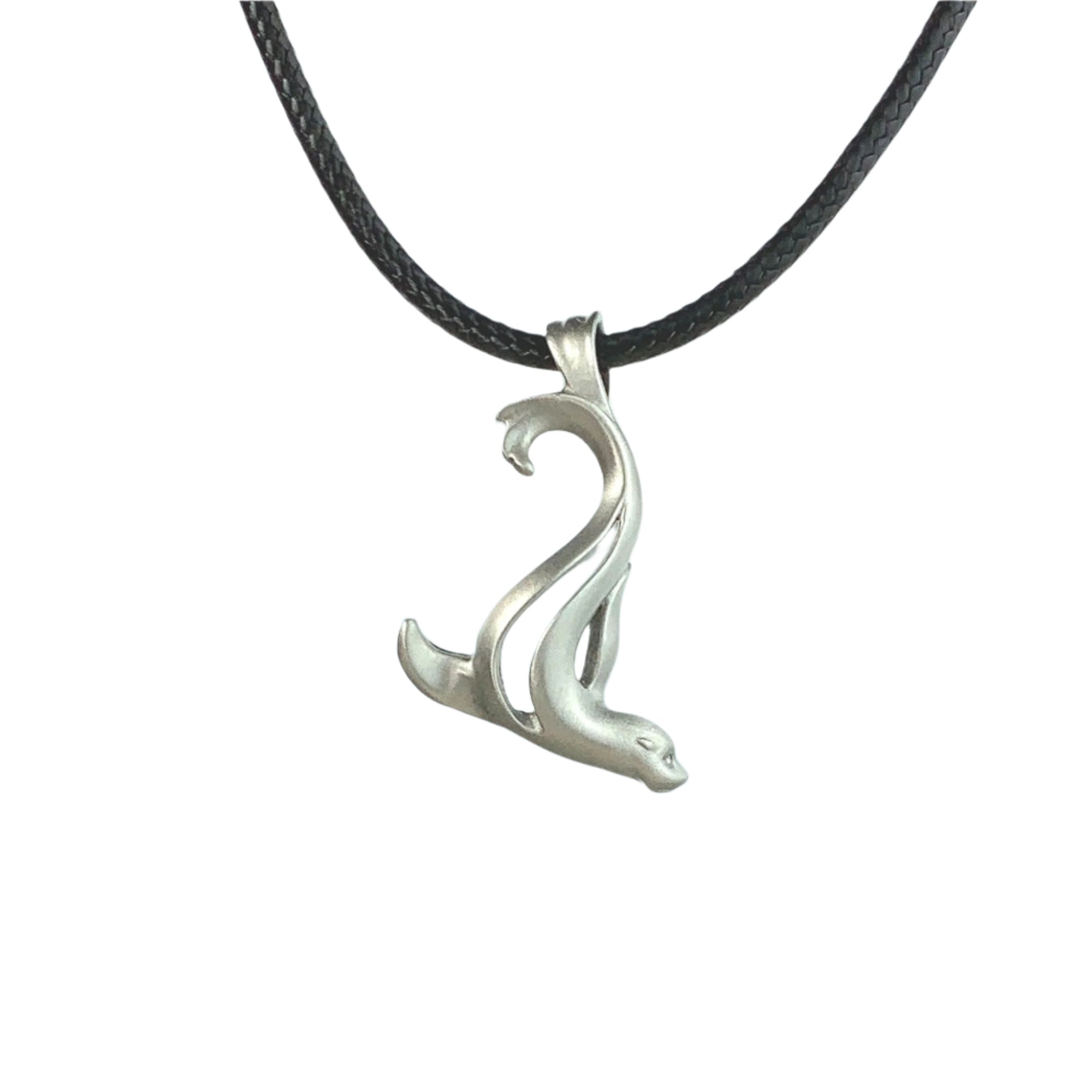 Sea Lion Necklace Pewter Pendant