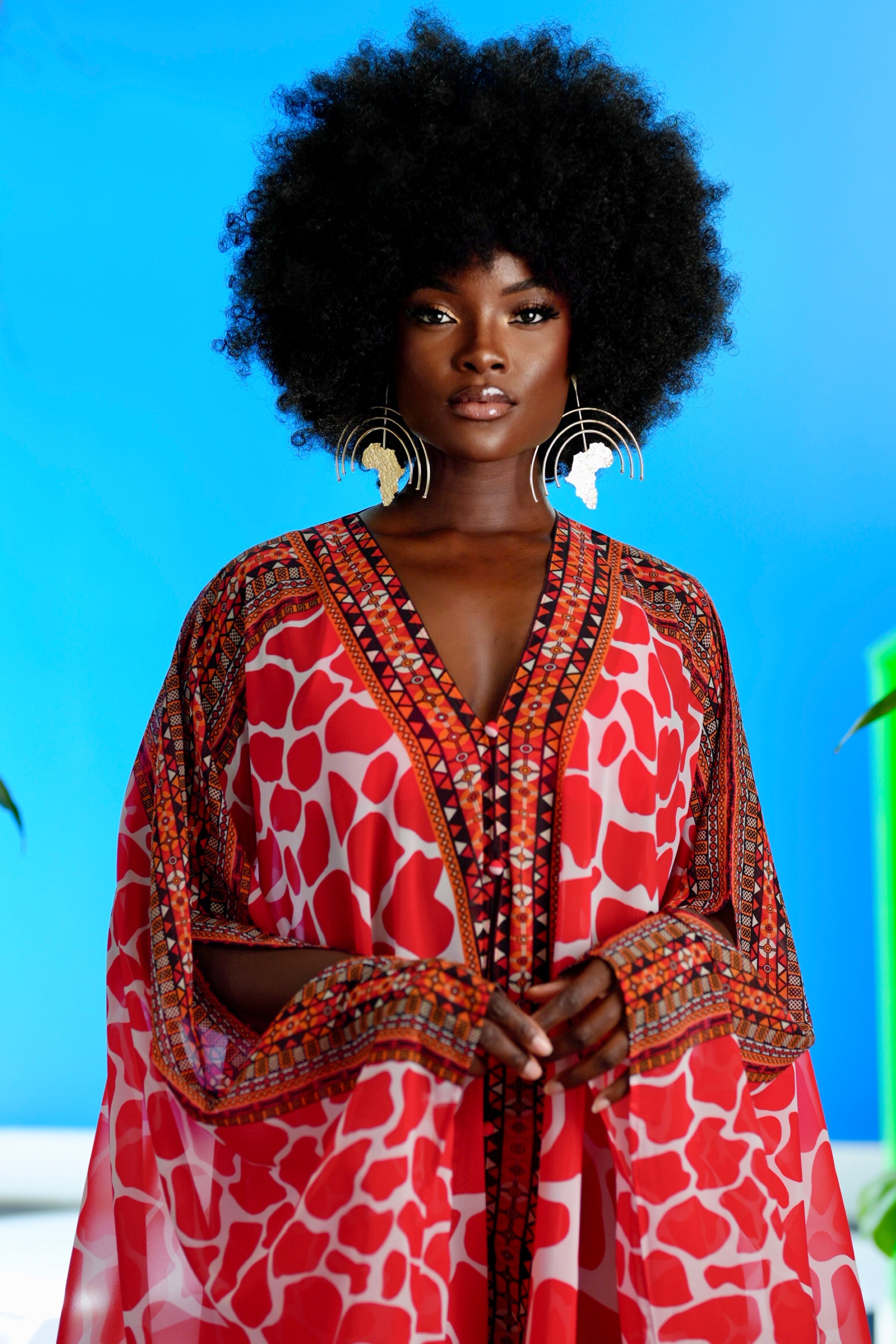 Saisankoh Isla Goddess Kaftan