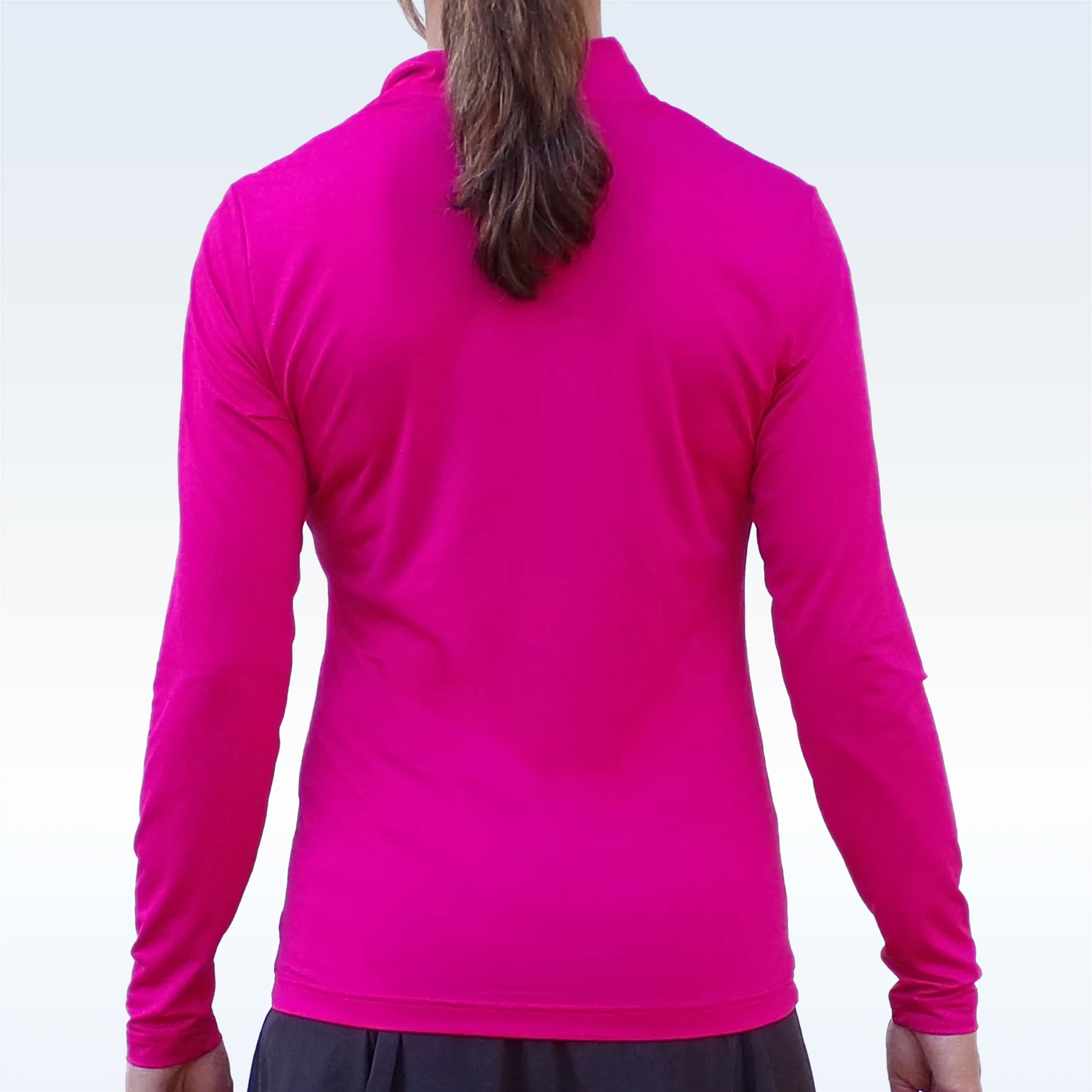 Pickleball Bella 1/4 Zip Long Sleeve Pink