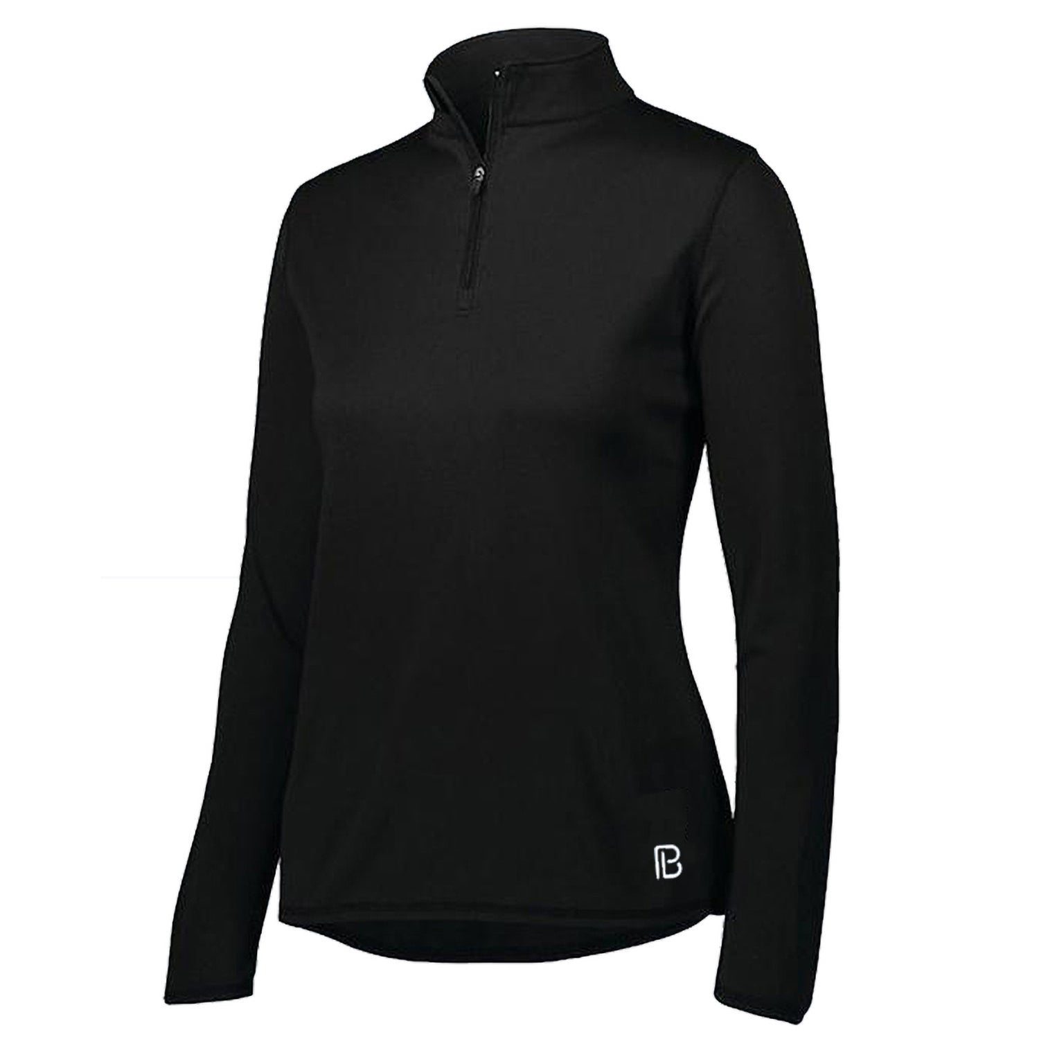 Pickleball Bella 1/4 Zip Long Sleeve Black