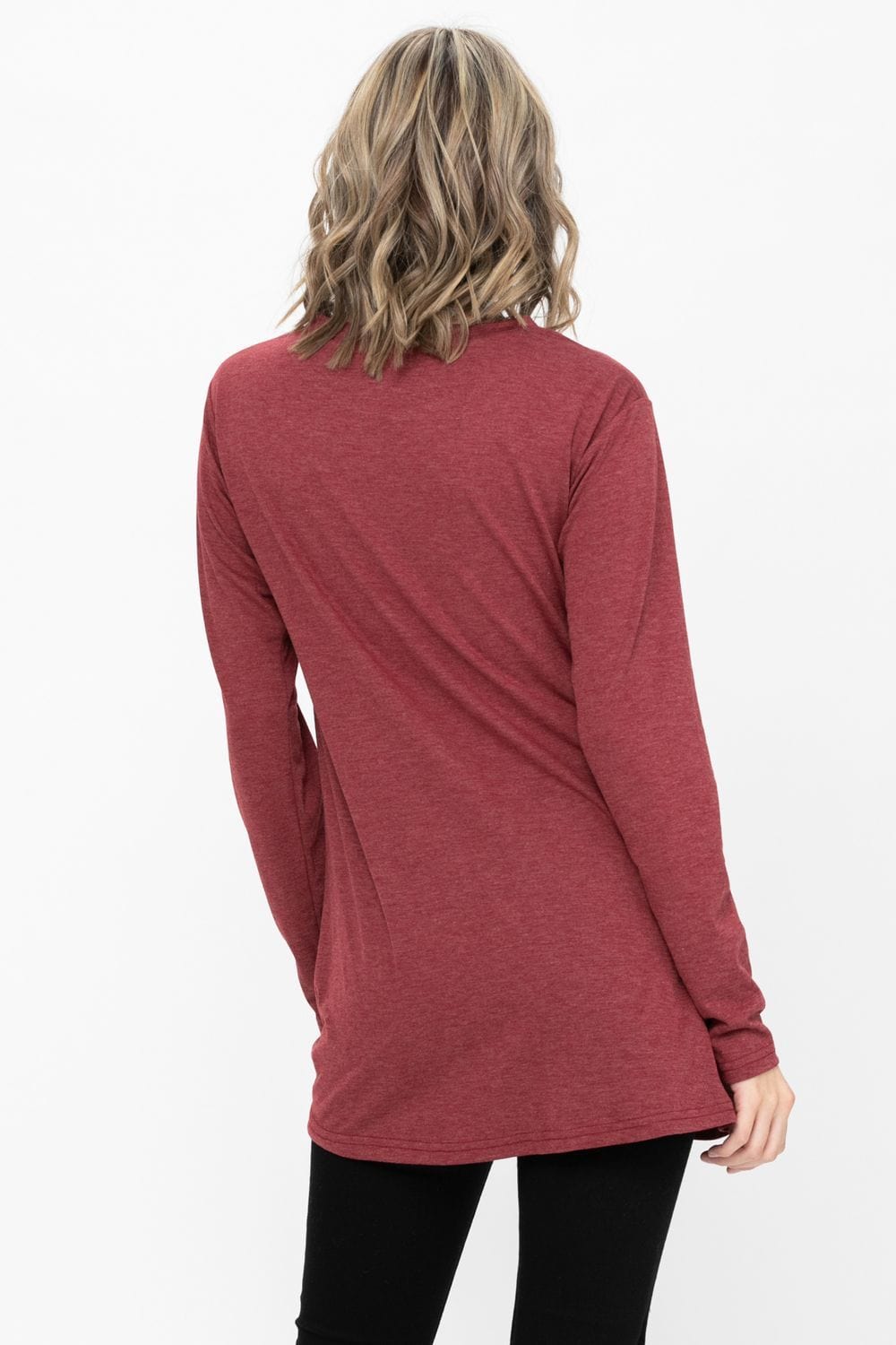 Comfy Soft Casual Twist Knot Tunics