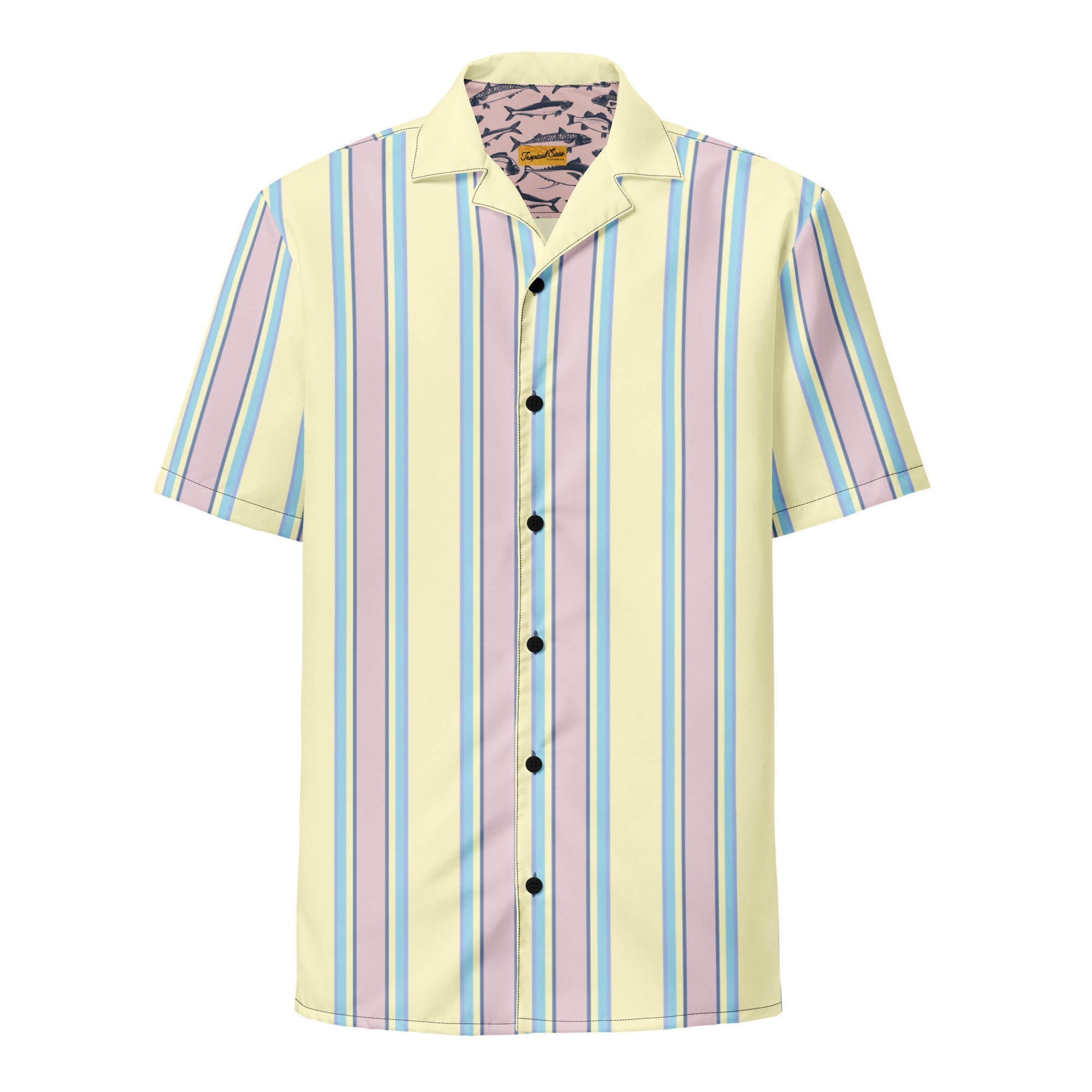 Royal Beach Club Performance Button Down Camp Shirt