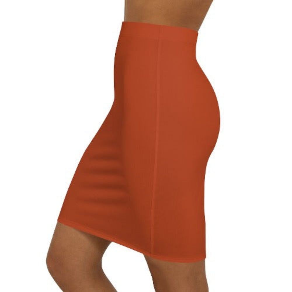 Amber Stretch Mini Pencil Skirt