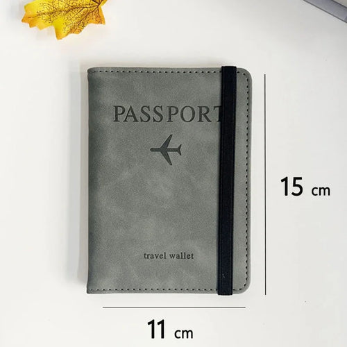 RFID ANTI Blocking Thin Passport Holder