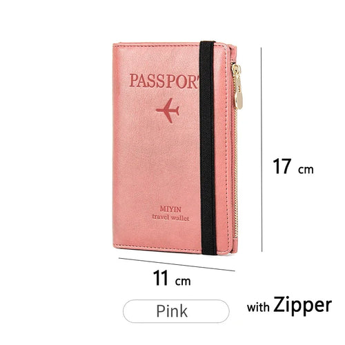 RFID ANTI Blocking Thin Passport Holder