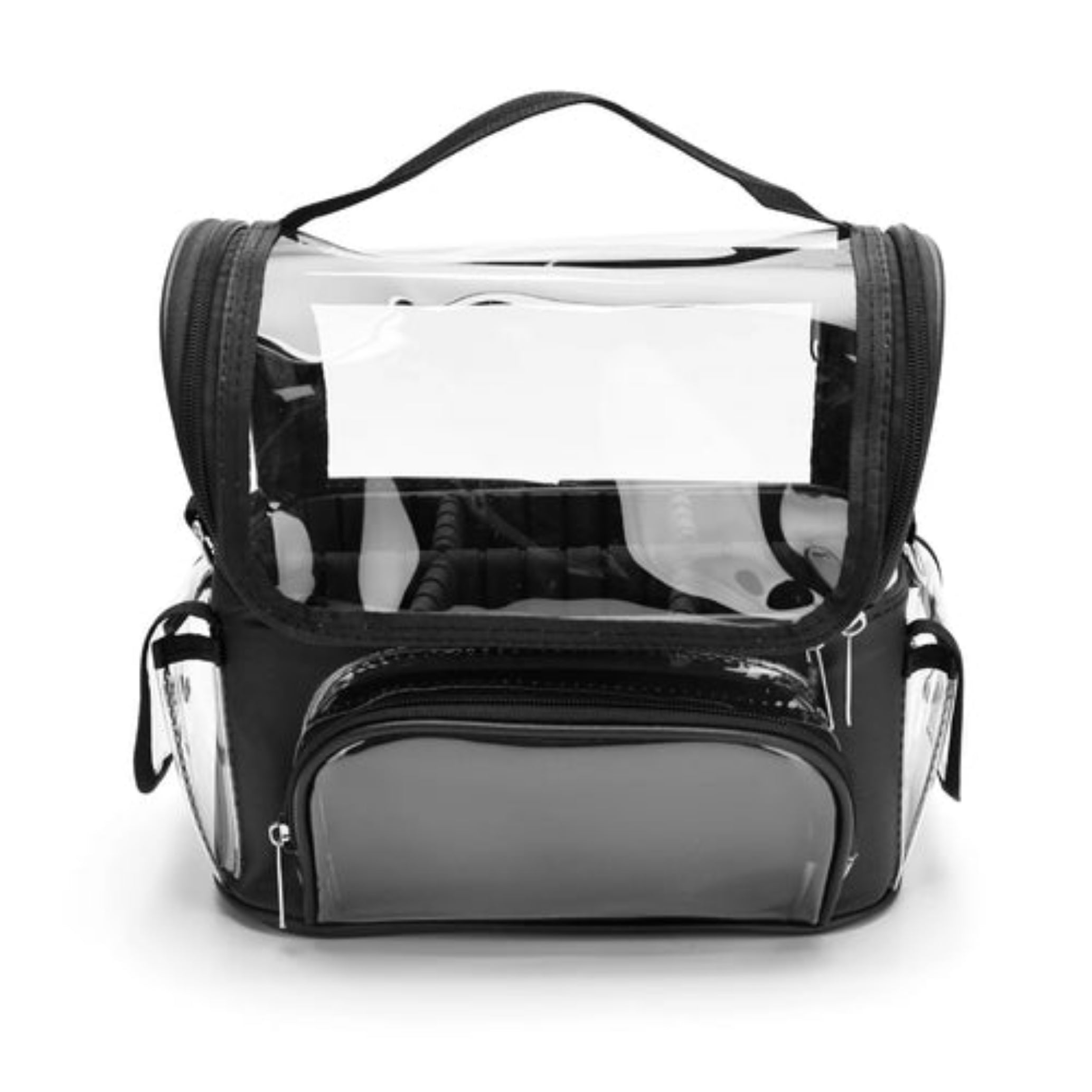 Professional with Adjustable Strap and Dividers Makeup Brush Case