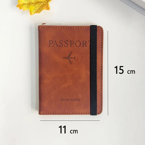 RFID ANTI Blocking Thin Passport Holder