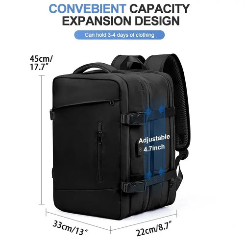 Likros Expandable Travel Backpack