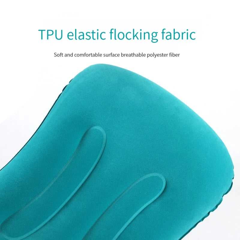 Travel Press Inflatable Cushion Pillow