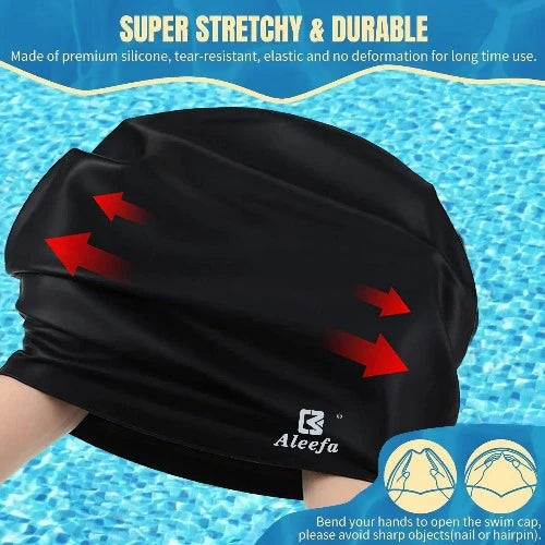 Extra Large Swim Cap for Long Hair 