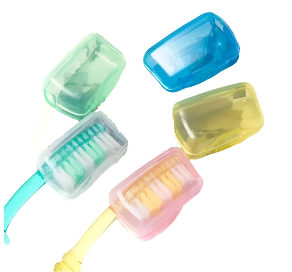 Portable Toothbrush Cover Holder Set