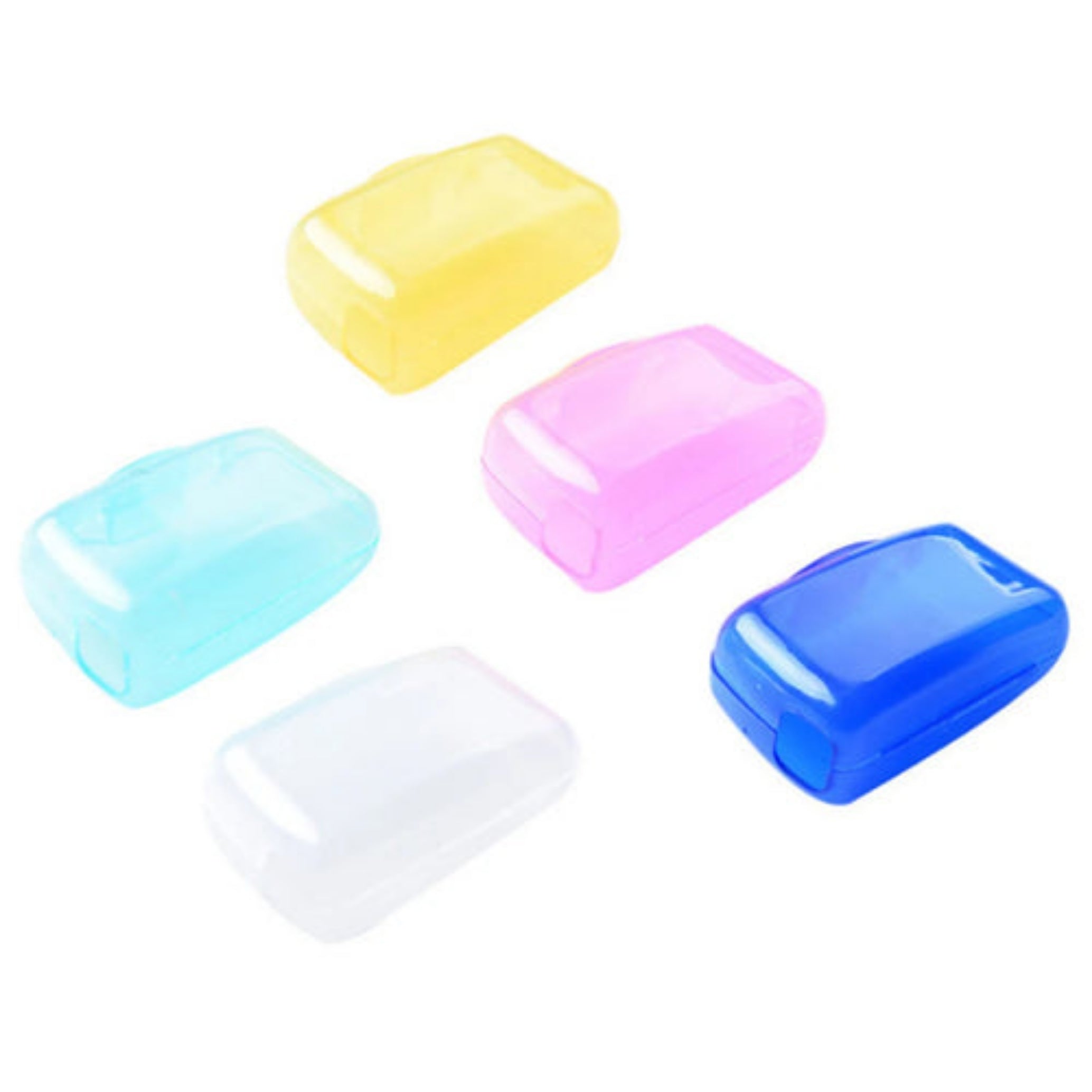 Portable Toothbrush Cover Holder Set