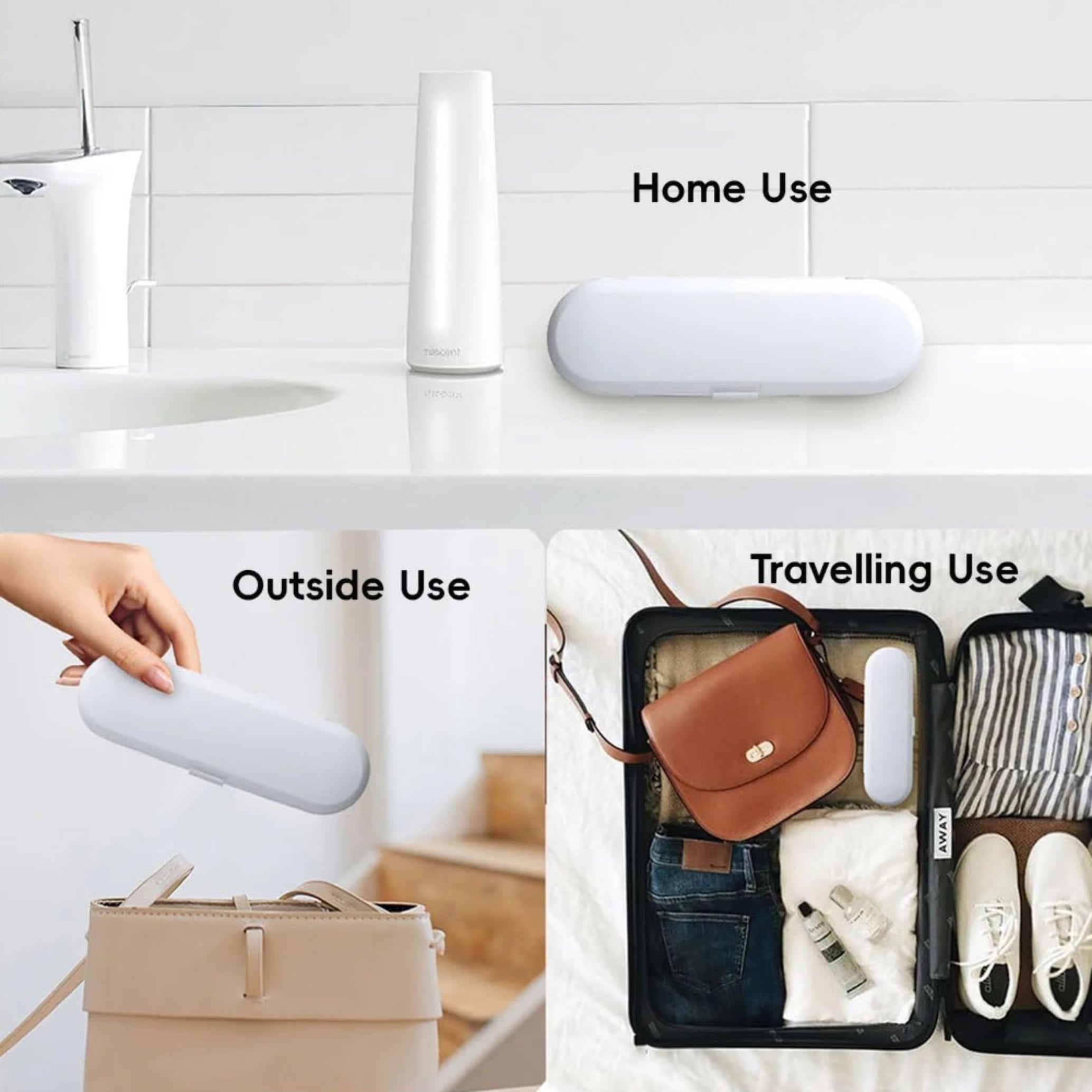 Electric Toothbrush Travel Case