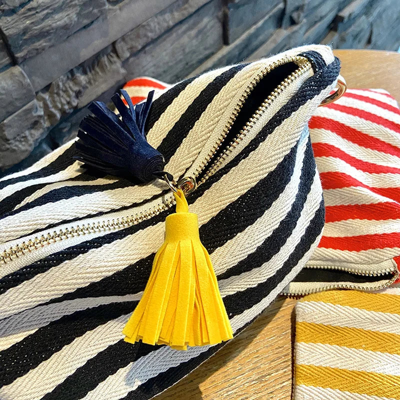 Striped Makeup Case