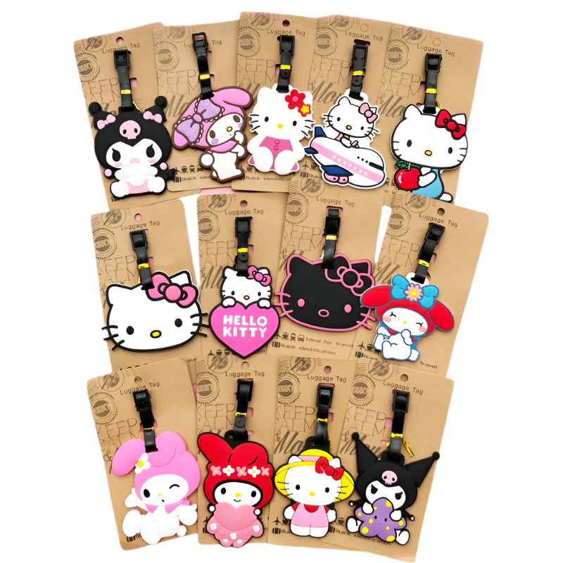 Hello Kitty Luggage Tags