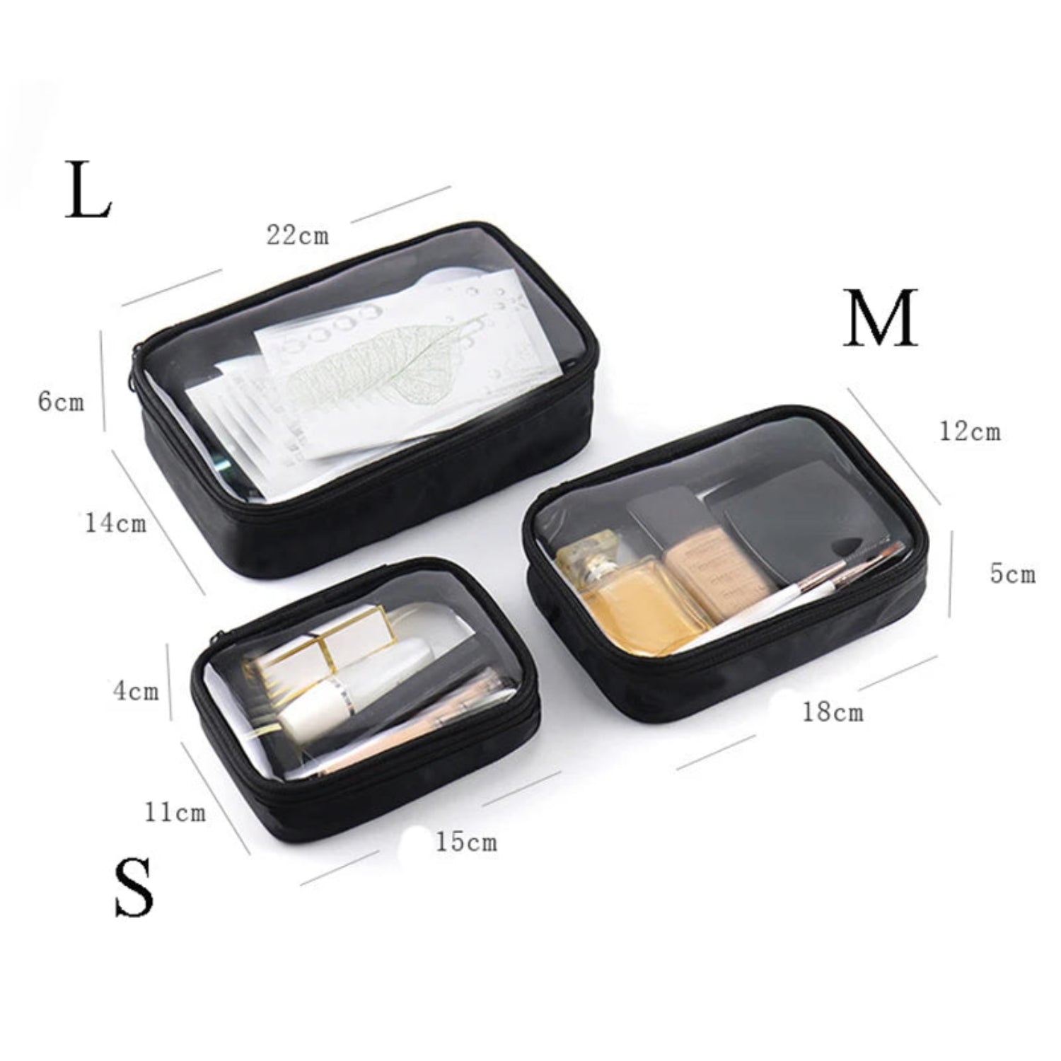 PVC Transparent Cosmetic Bag