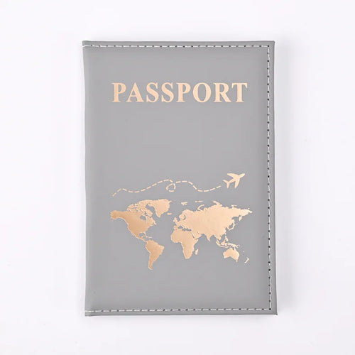 Map Pattern Ticket Passport Covers