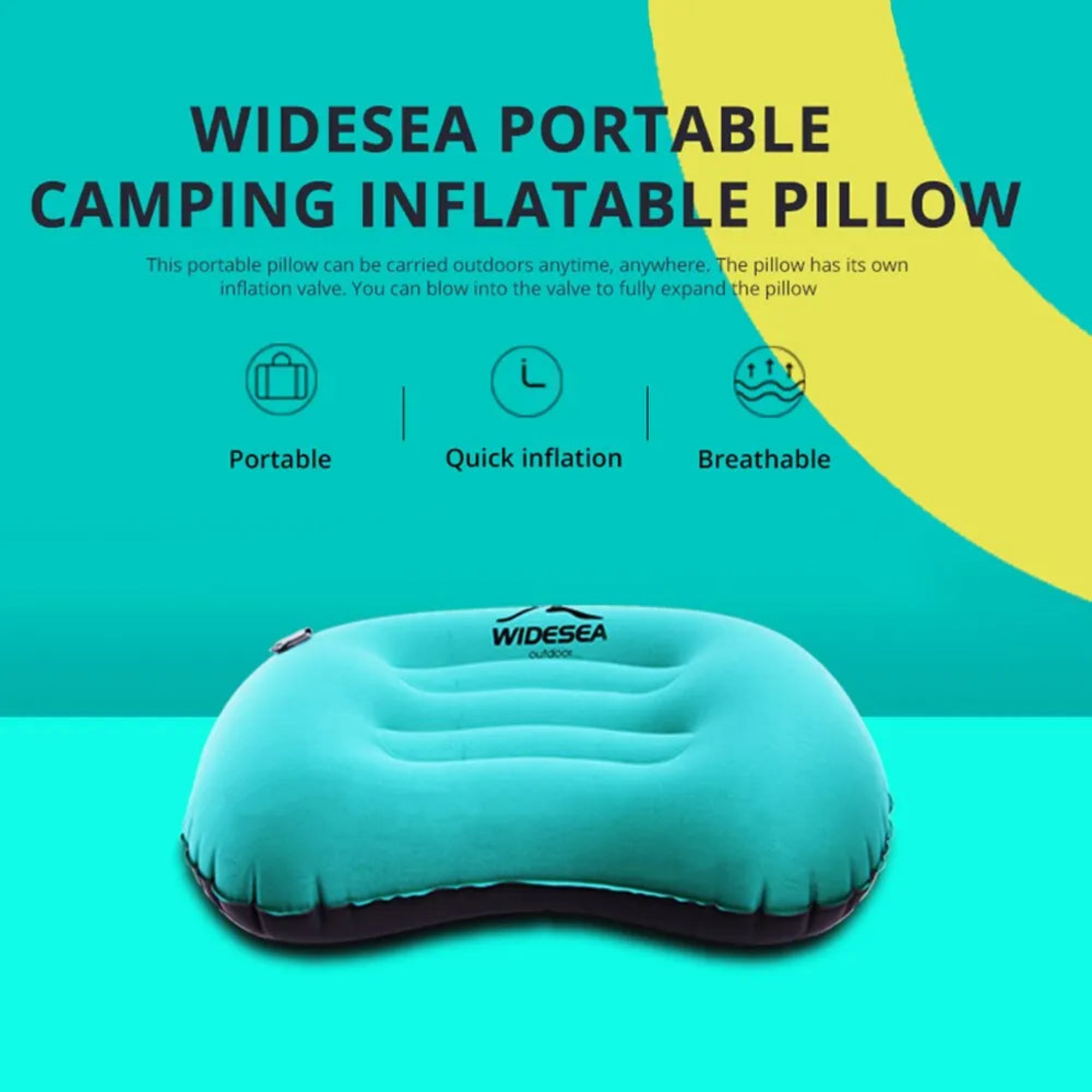 Widesea Portable Inflatable Pillow