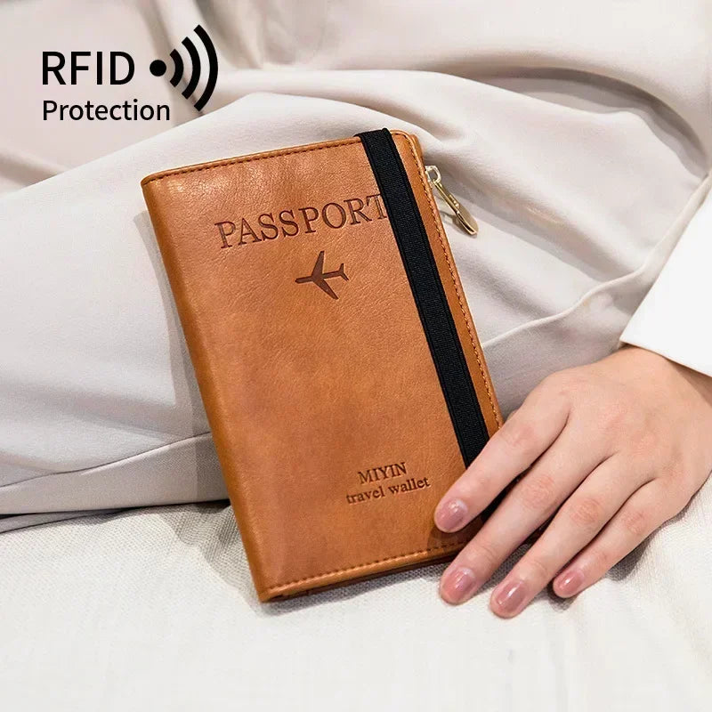 RFID ANTI Blocking Thin Passport Holder