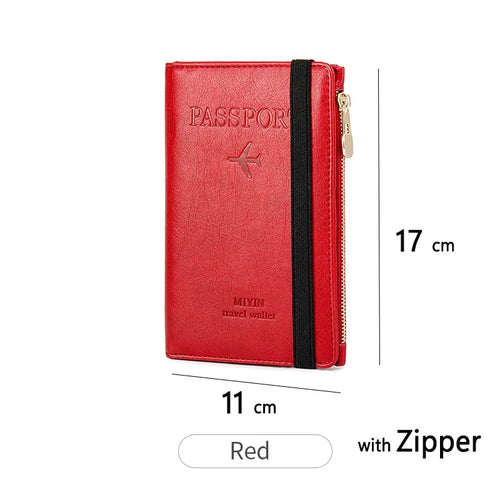 RFID ANTI Blocking Thin Passport Holder