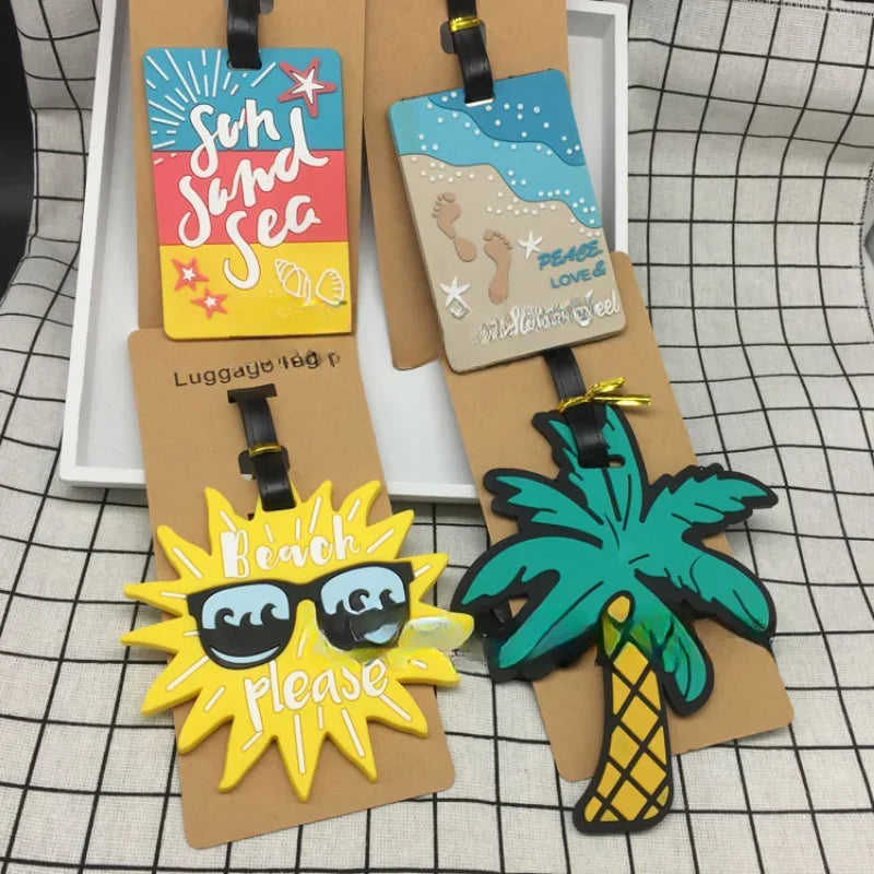 Creative Cartoon Luggage Tags