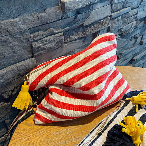 Striped Makeup Case