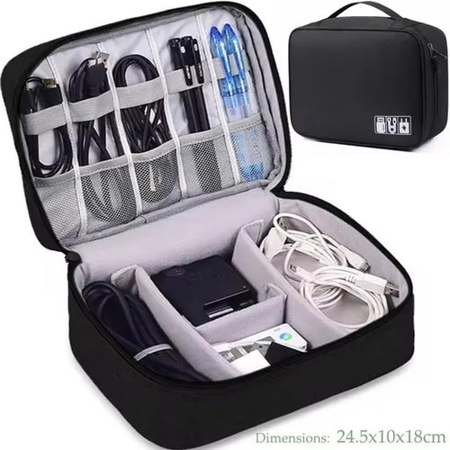 Waterproof Digital Electronic Accessories Organizer