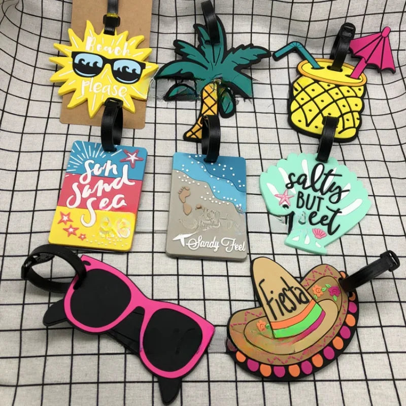 Creative Cartoon Luggage Tags