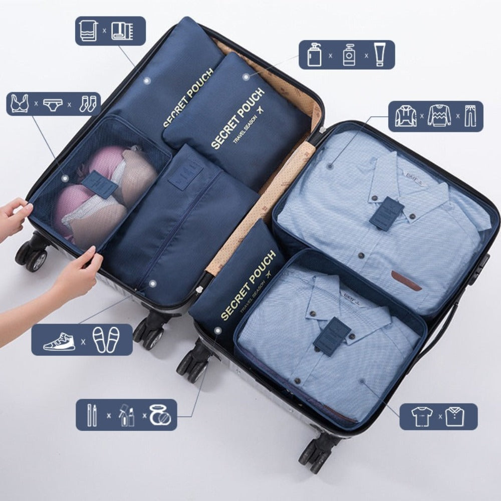 Suitcase Organizer Bags Set