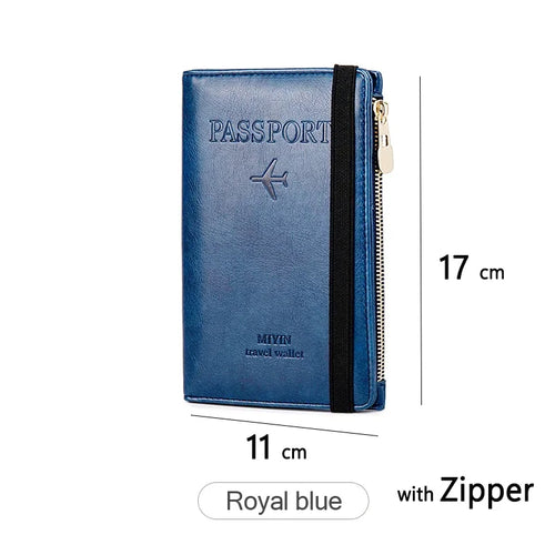 RFID ANTI Blocking Thin Passport Holder