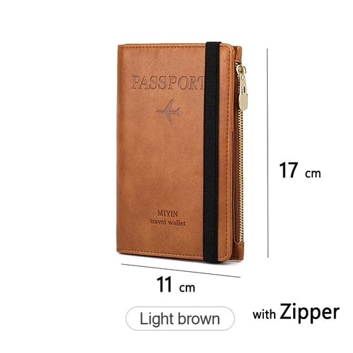 RFID ANTI Blocking Thin Passport Holder