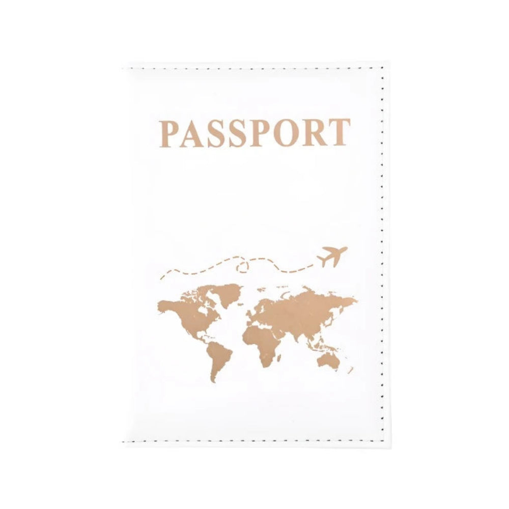 Map Pattern Ticket Passport Covers