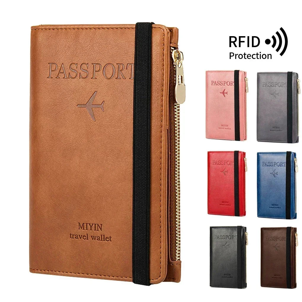 RFID ANTI Blocking Thin Passport Holder