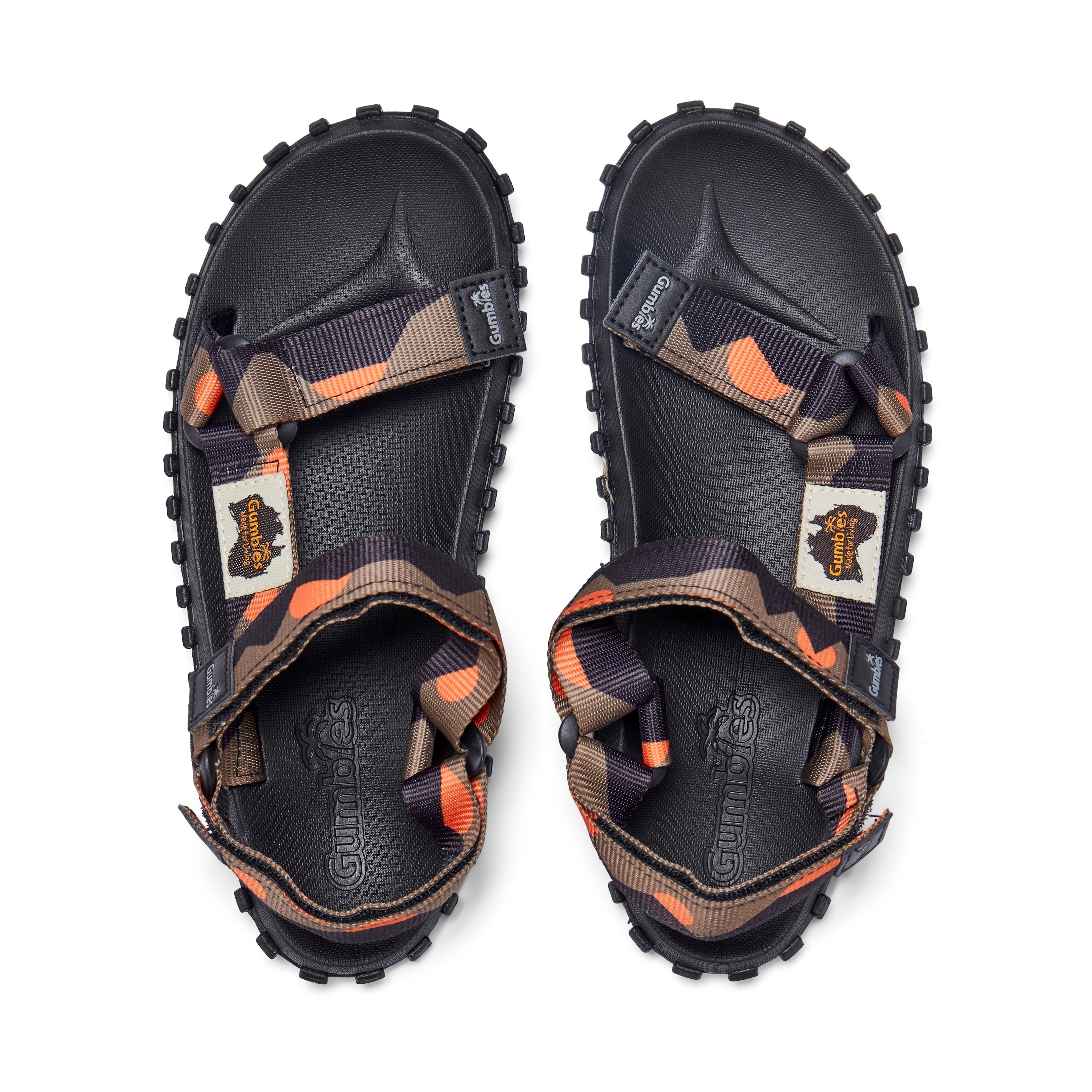 Scrambler Sandals - Women's - Khaki &amp; Orange