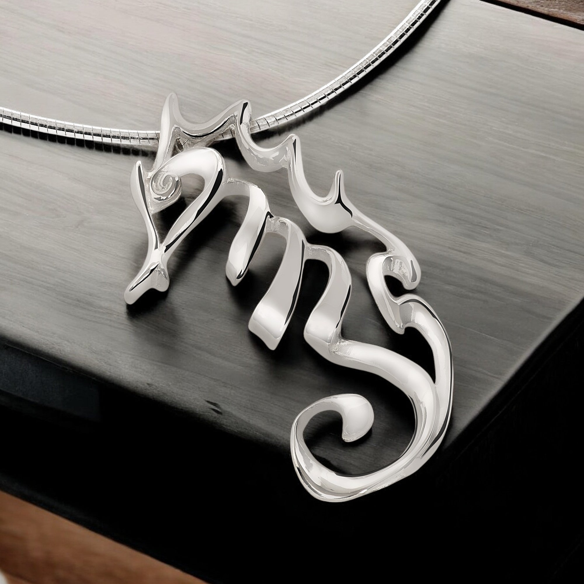 Seahorse Necklaces for Women Sterling Silver