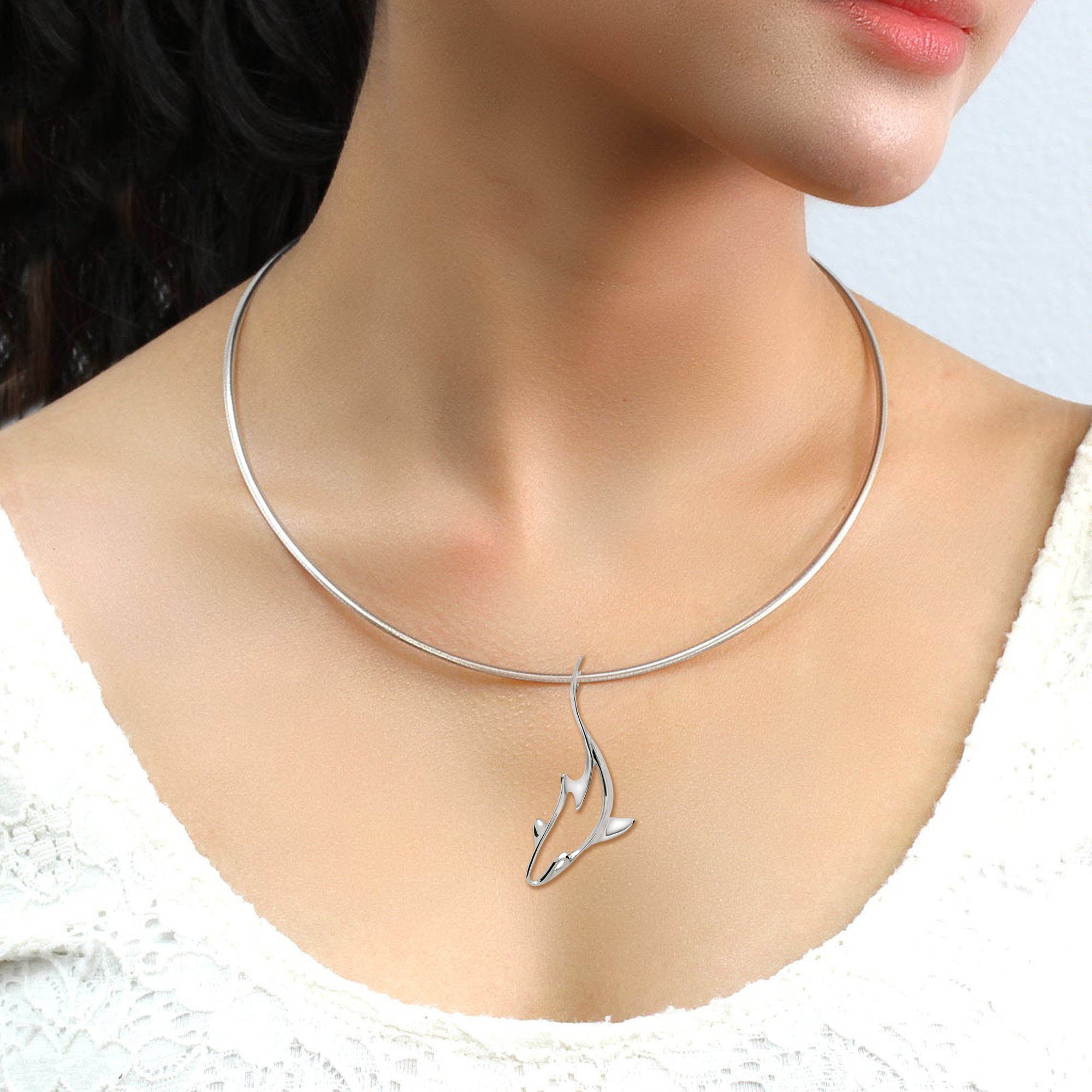 Grey Reef Shark Necklaces