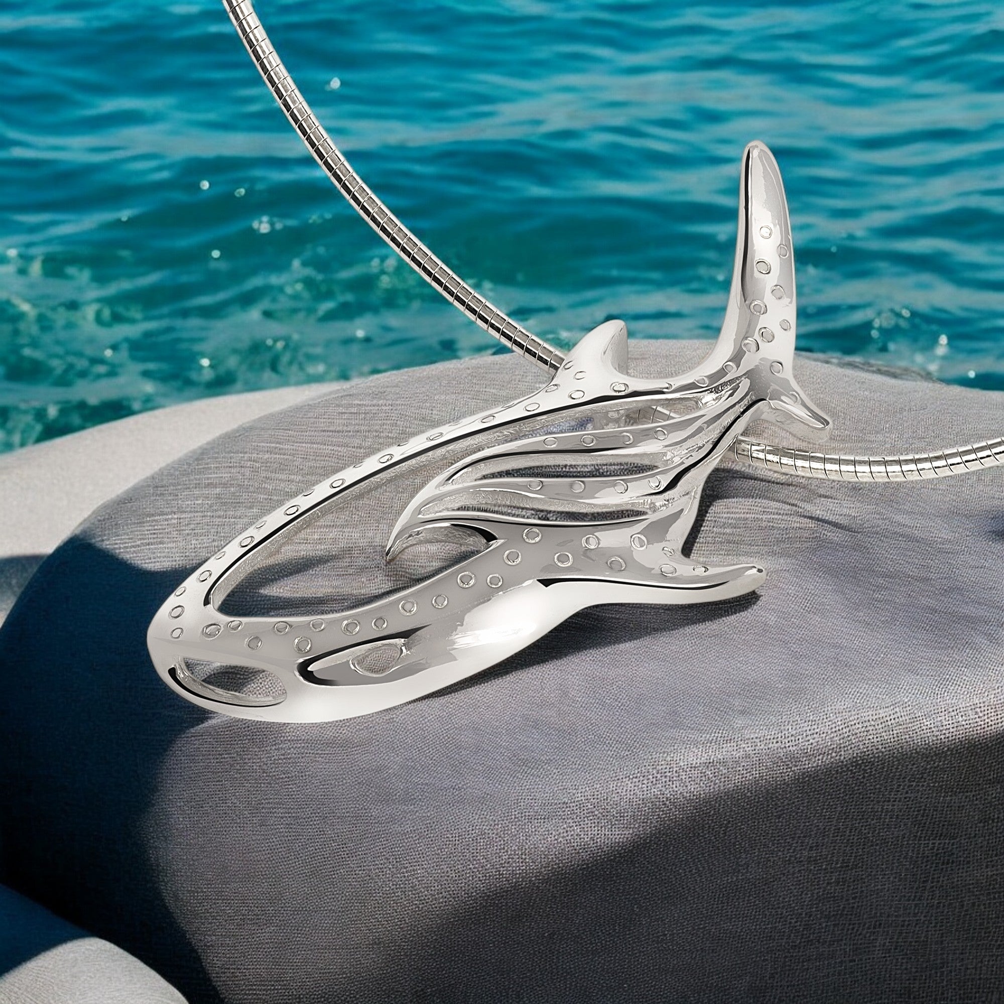 Whale Shark Necklace Charm for Women