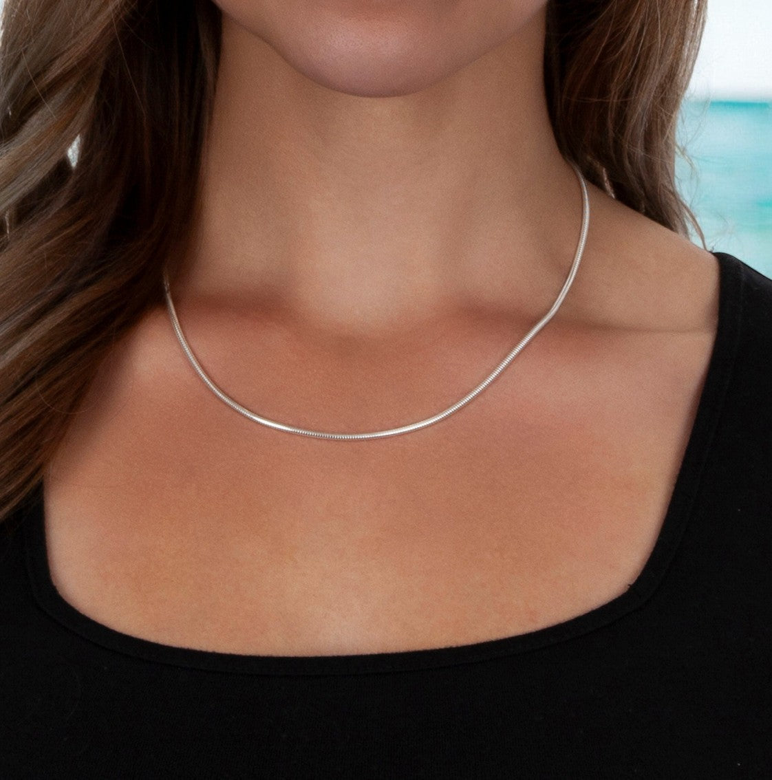 Sterling Silver Snake Chain
