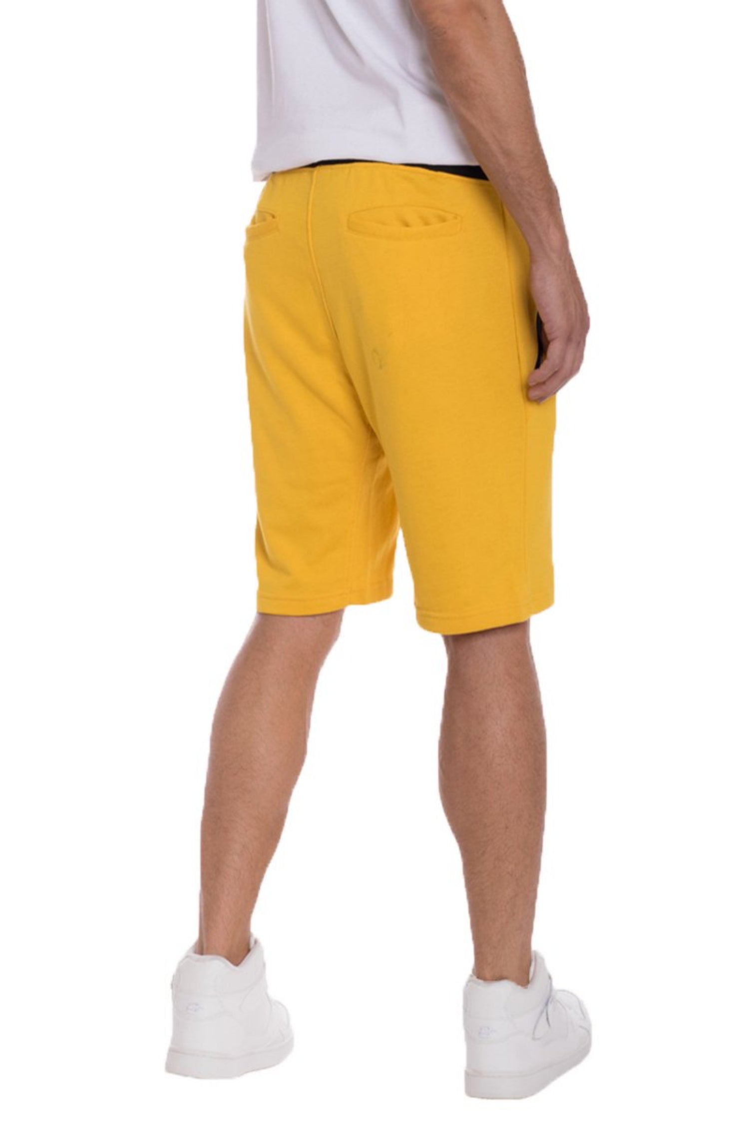 yellow shorts