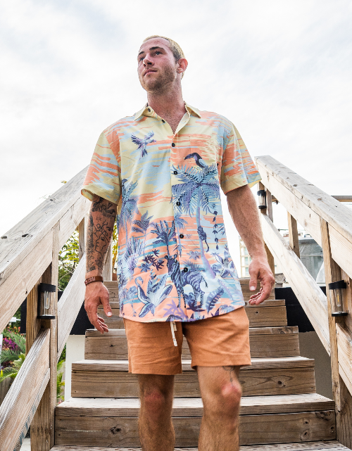 Time Before Land Vagabond Button Up