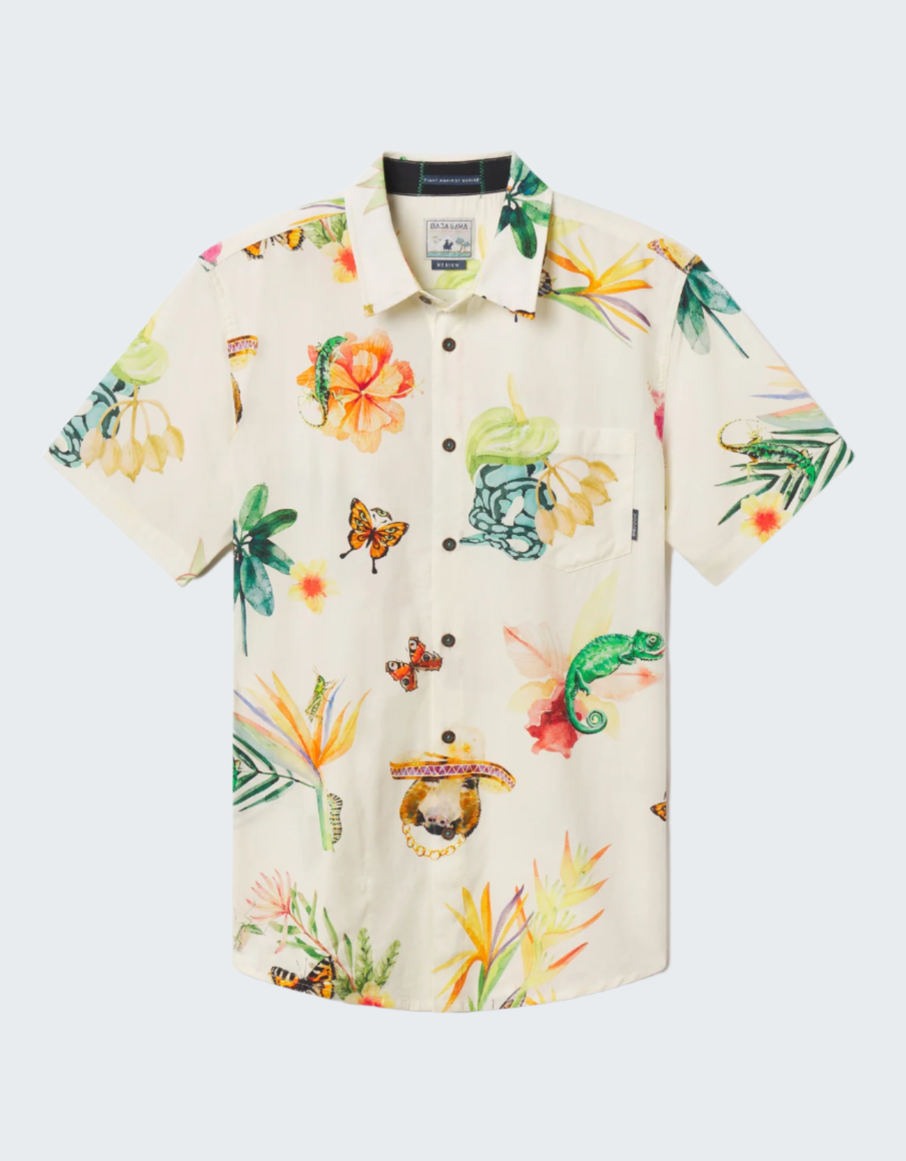 Land Before Floral Seven Seas Button Up