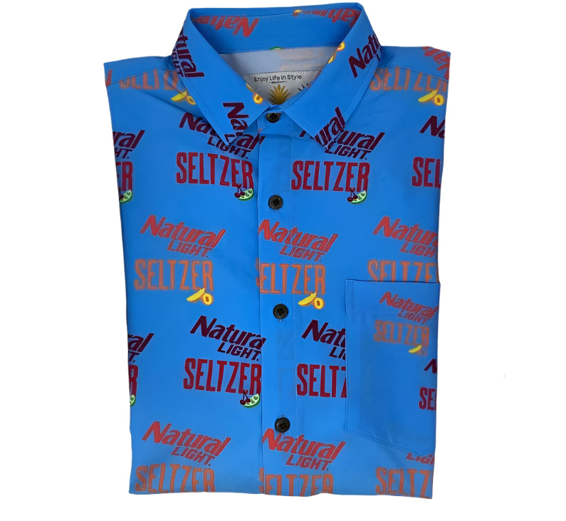 Super Stretch NATTY SELTZER Hawaiian Shirt