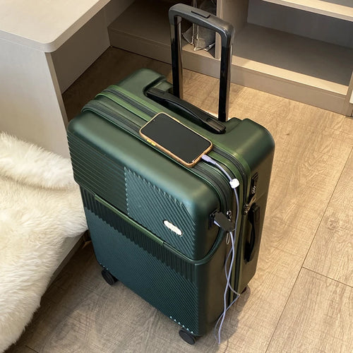 Front Opening Boarding Suitcase