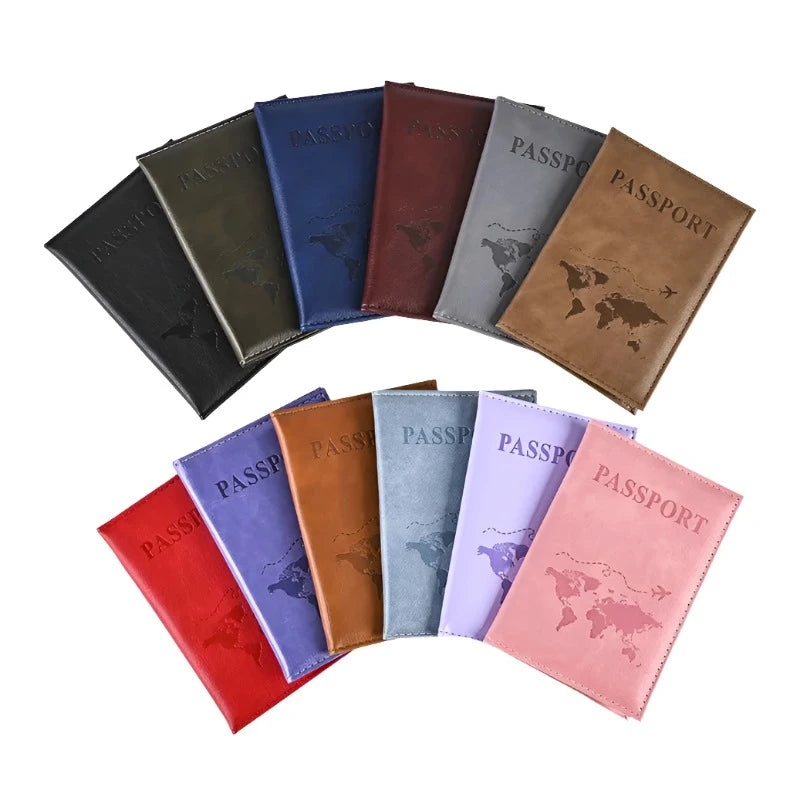 Colorful PU Passport Holder