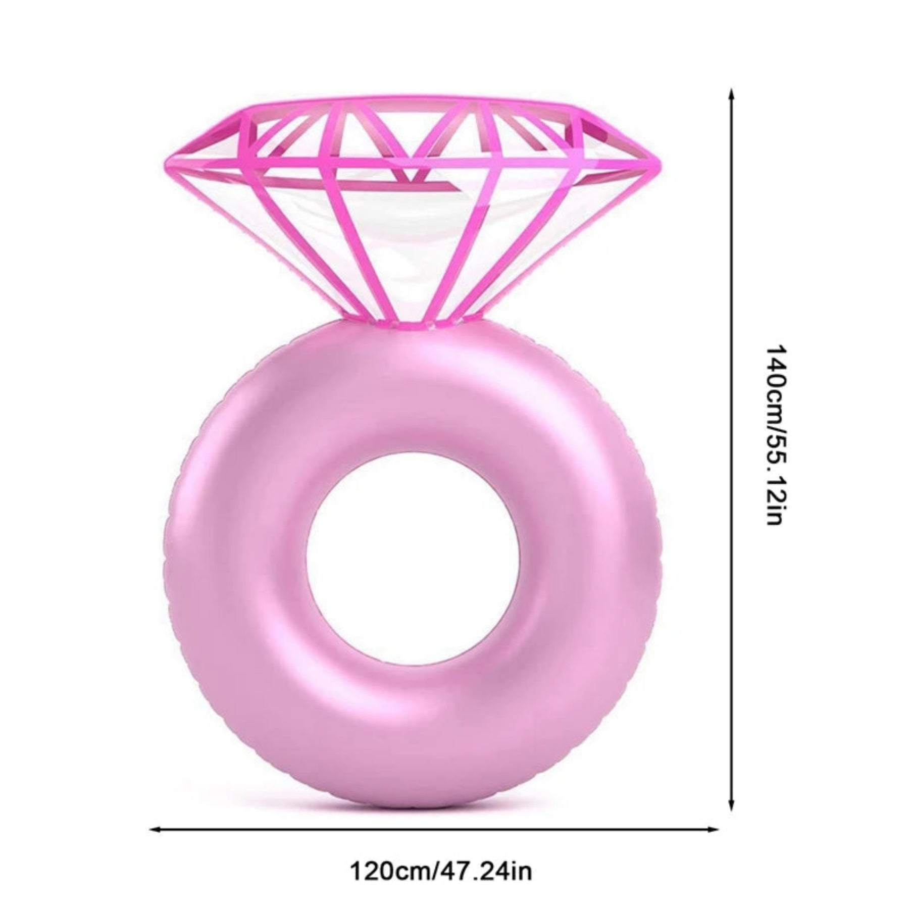 Bachelorette Pool Floats Inflatable Diamond Ring Floaties Party