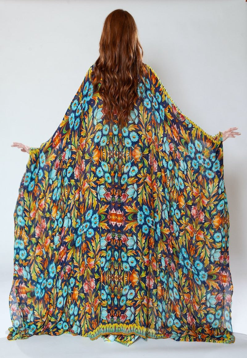 Saisankoh Scarlett Goddess Kaftan