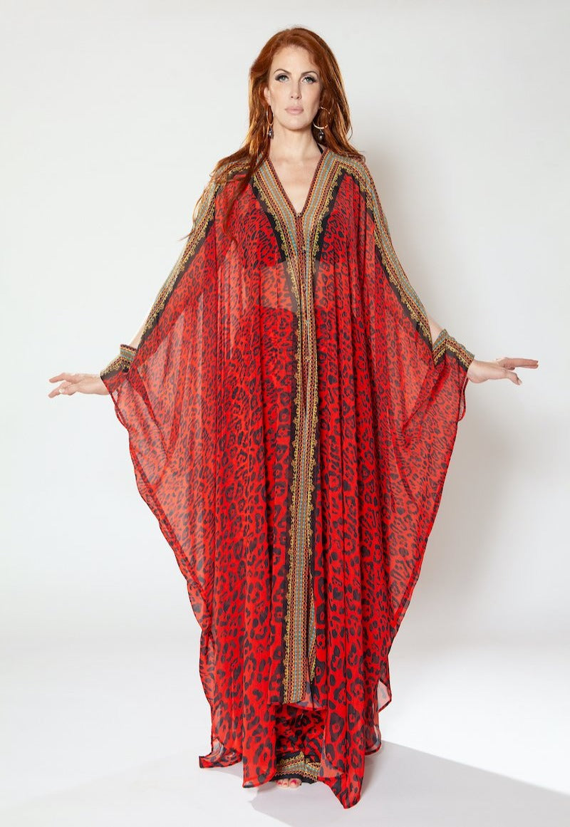Saisankoh Valencia Goddess Kaftan